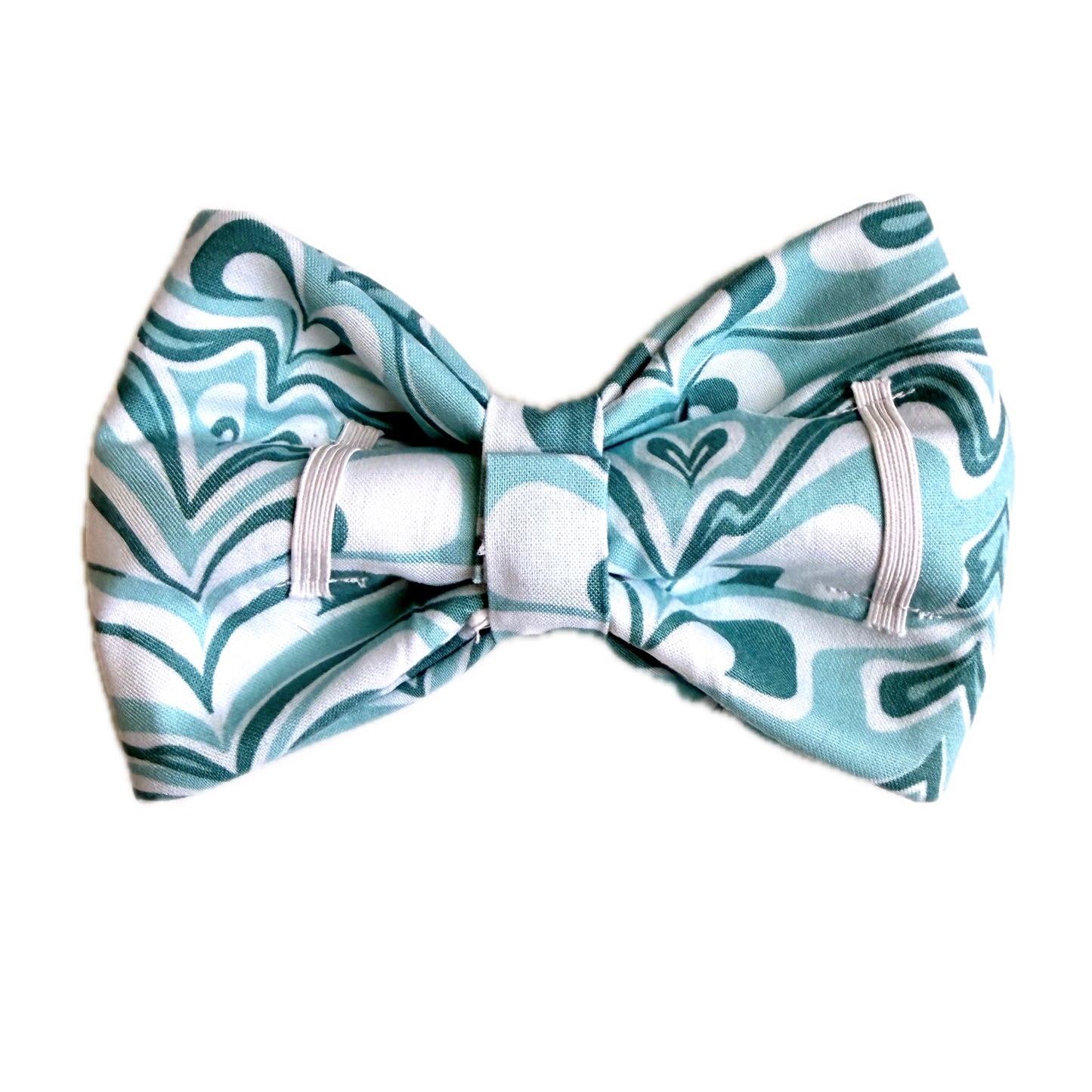 Ocean Swirl Bow Tie