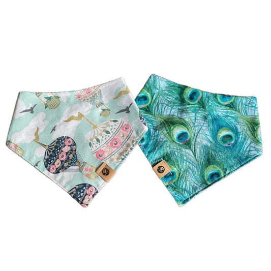 The Sunny Reversible Snap On Pet Bandana
