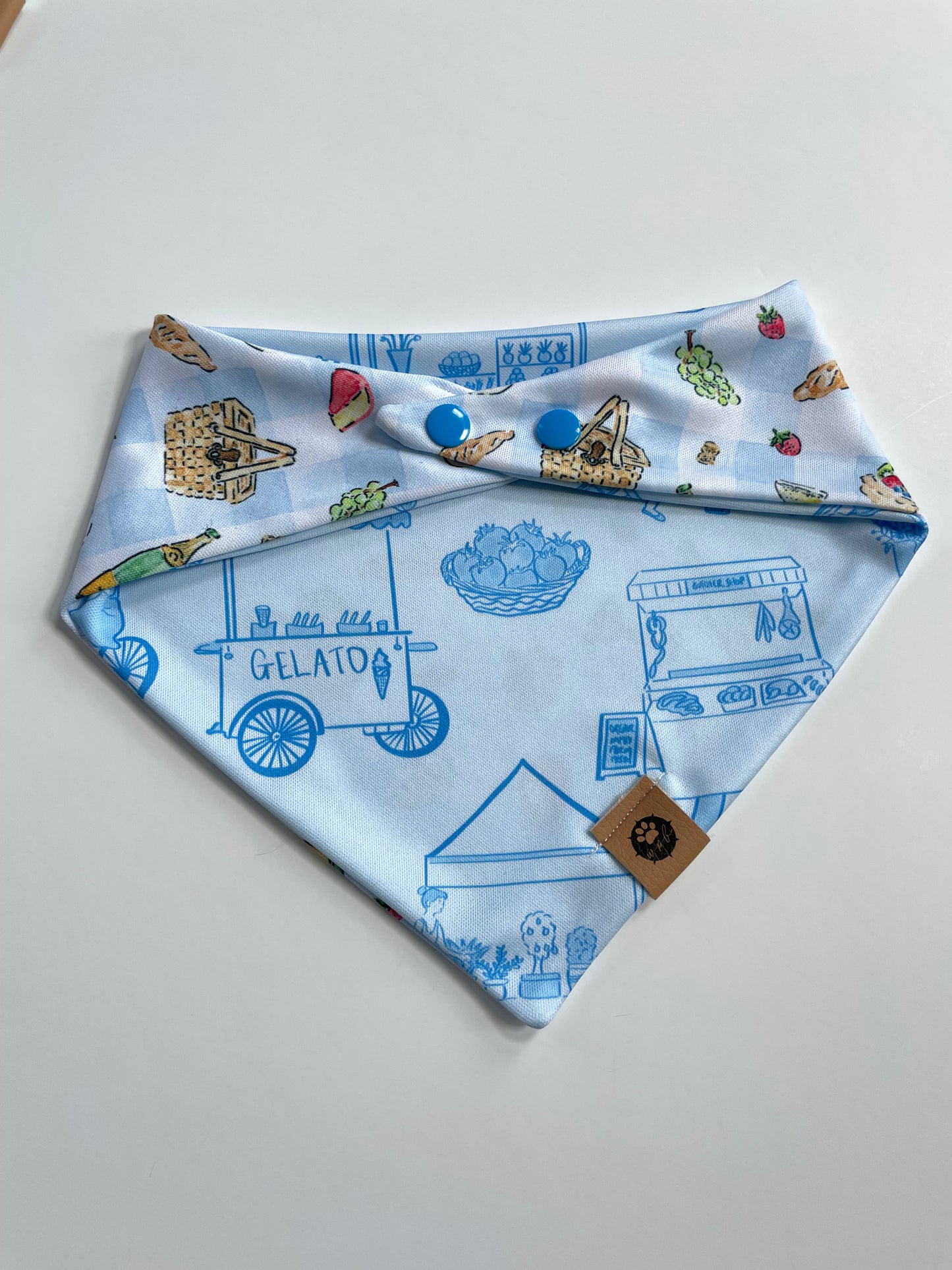 Market Picnic Reversible Adventure Bandana