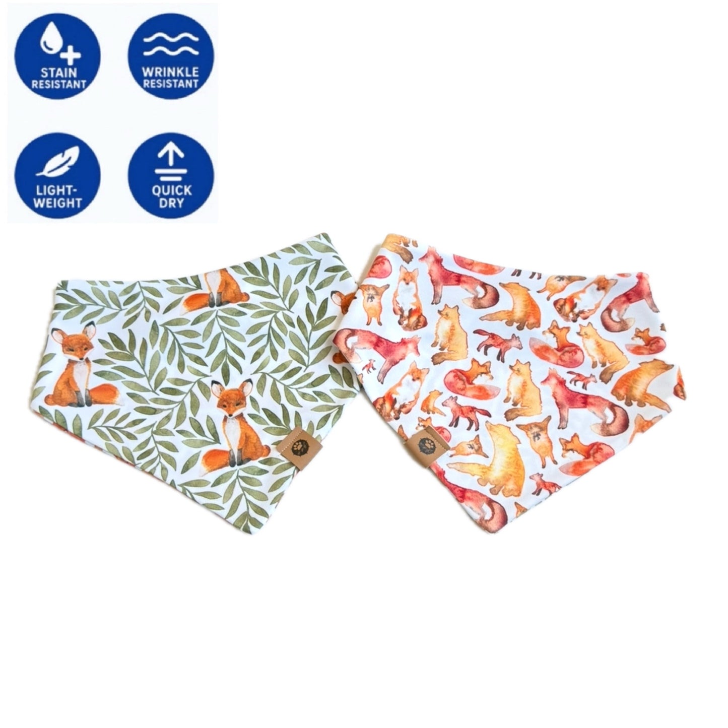 Foxy Forest Reversible Wander Proof Bandana