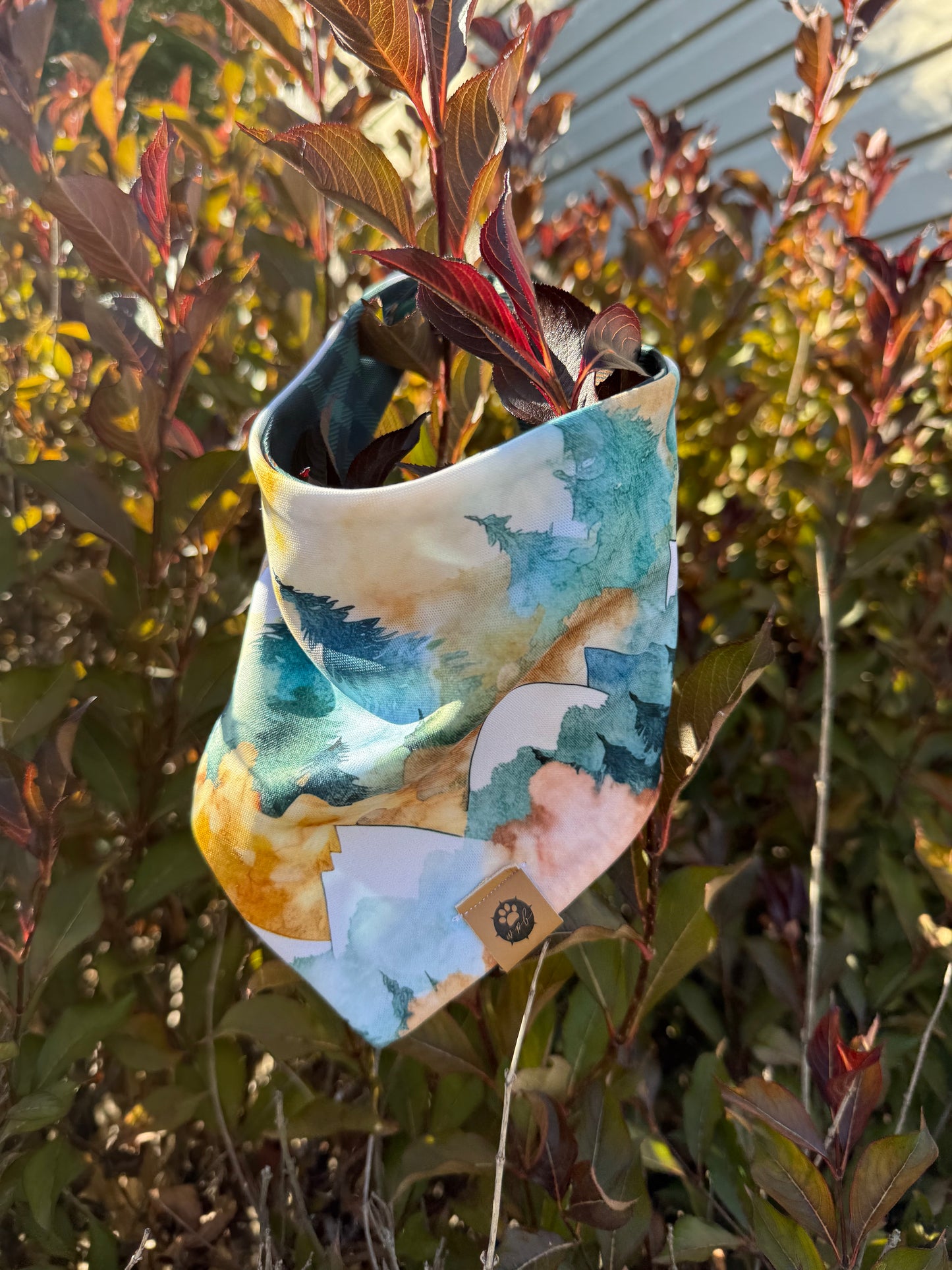 Fall Peaks Reversible Adventure Proof Bandana