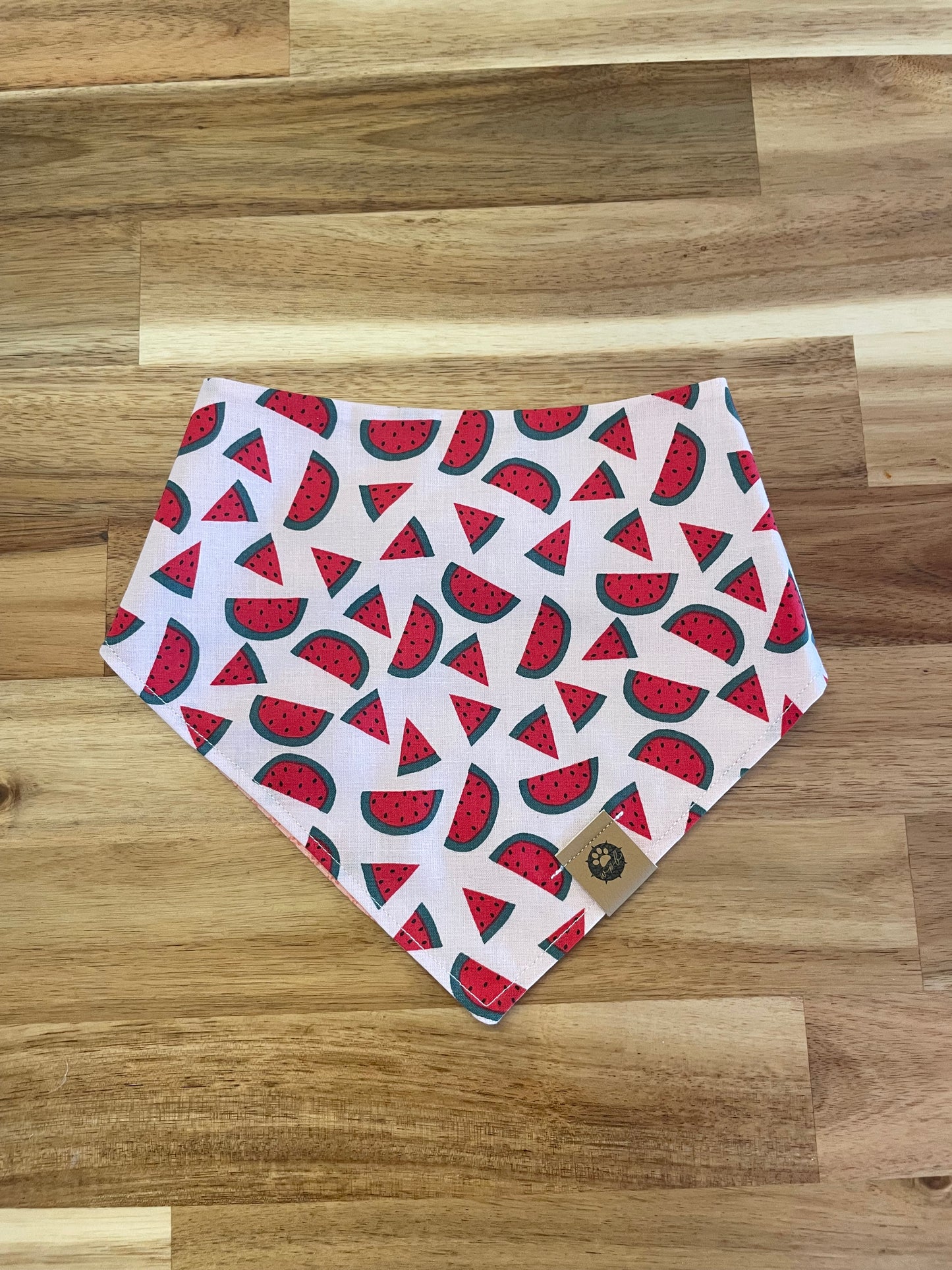 Pink Watermelons Reversible Bandana