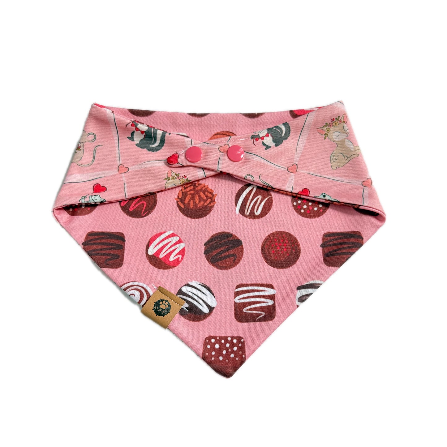 Critters and Chocolates Collab Reversible Wander Proof Bandana