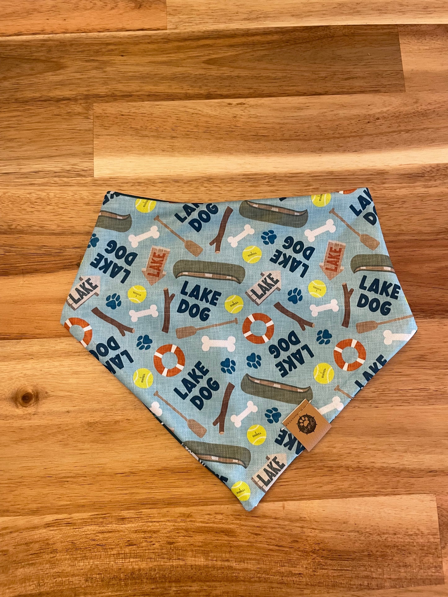 Lake Dog Reversible Adventure Bandana