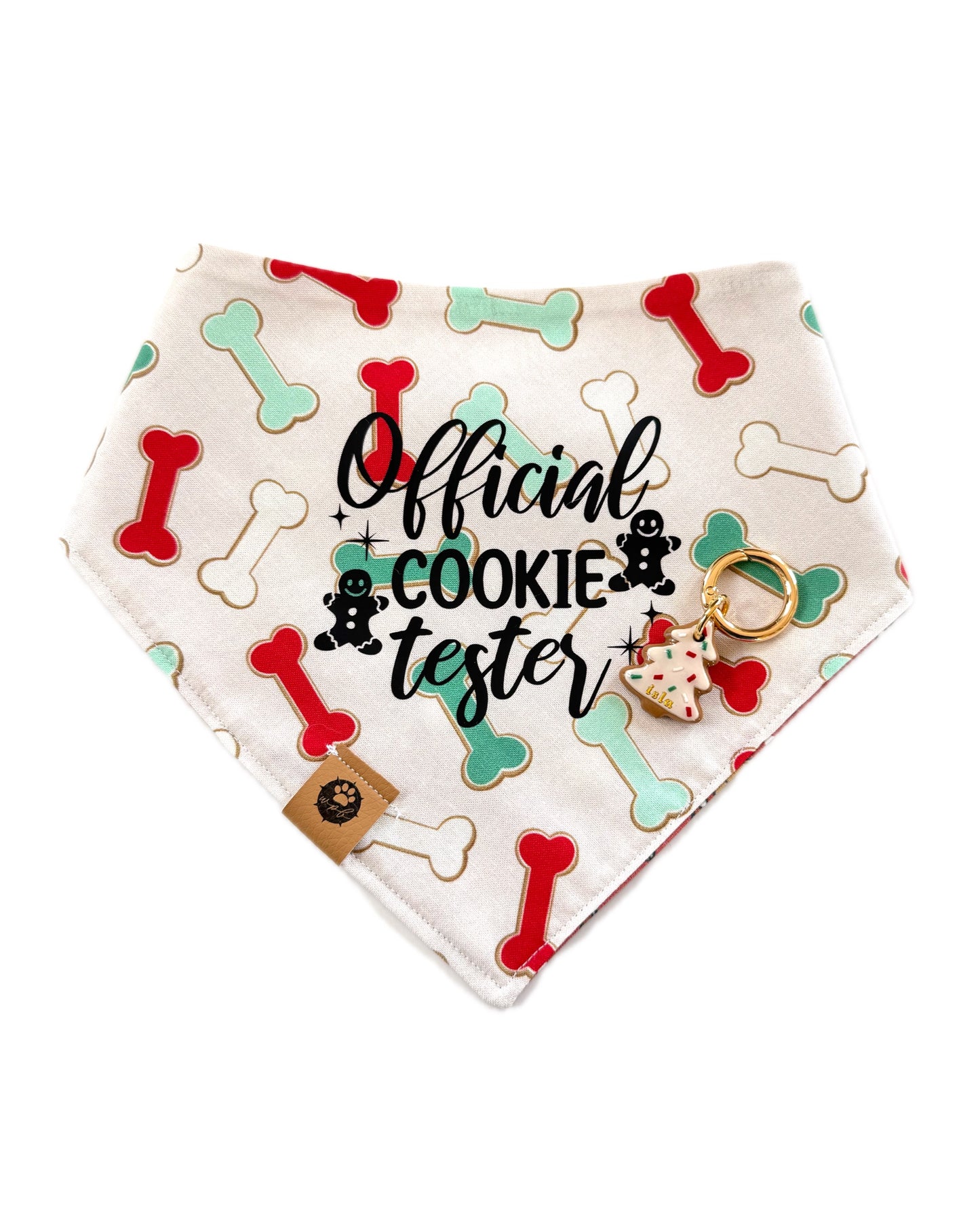 Official Cookie Tester Reversible Custom Bandana