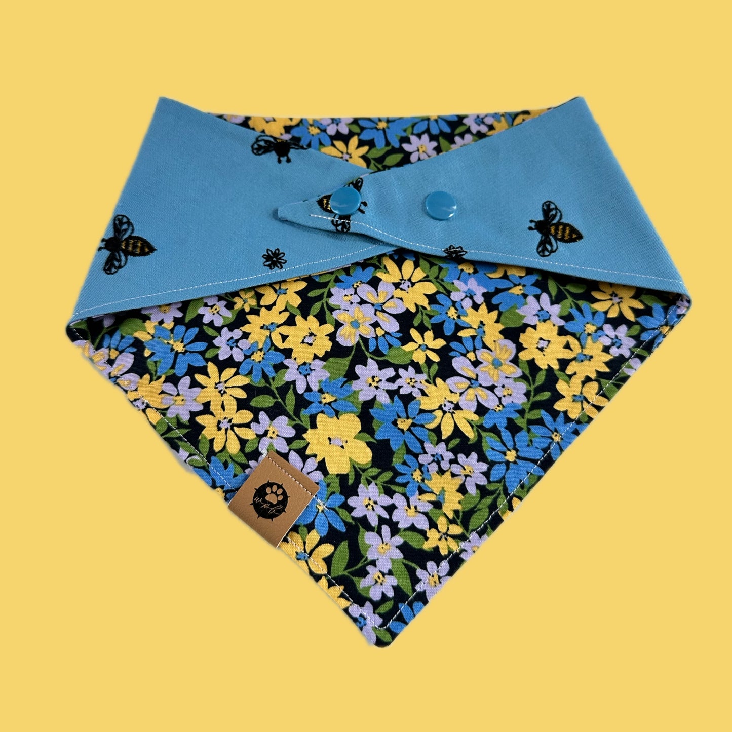 Bumblebees Reversible Bandana