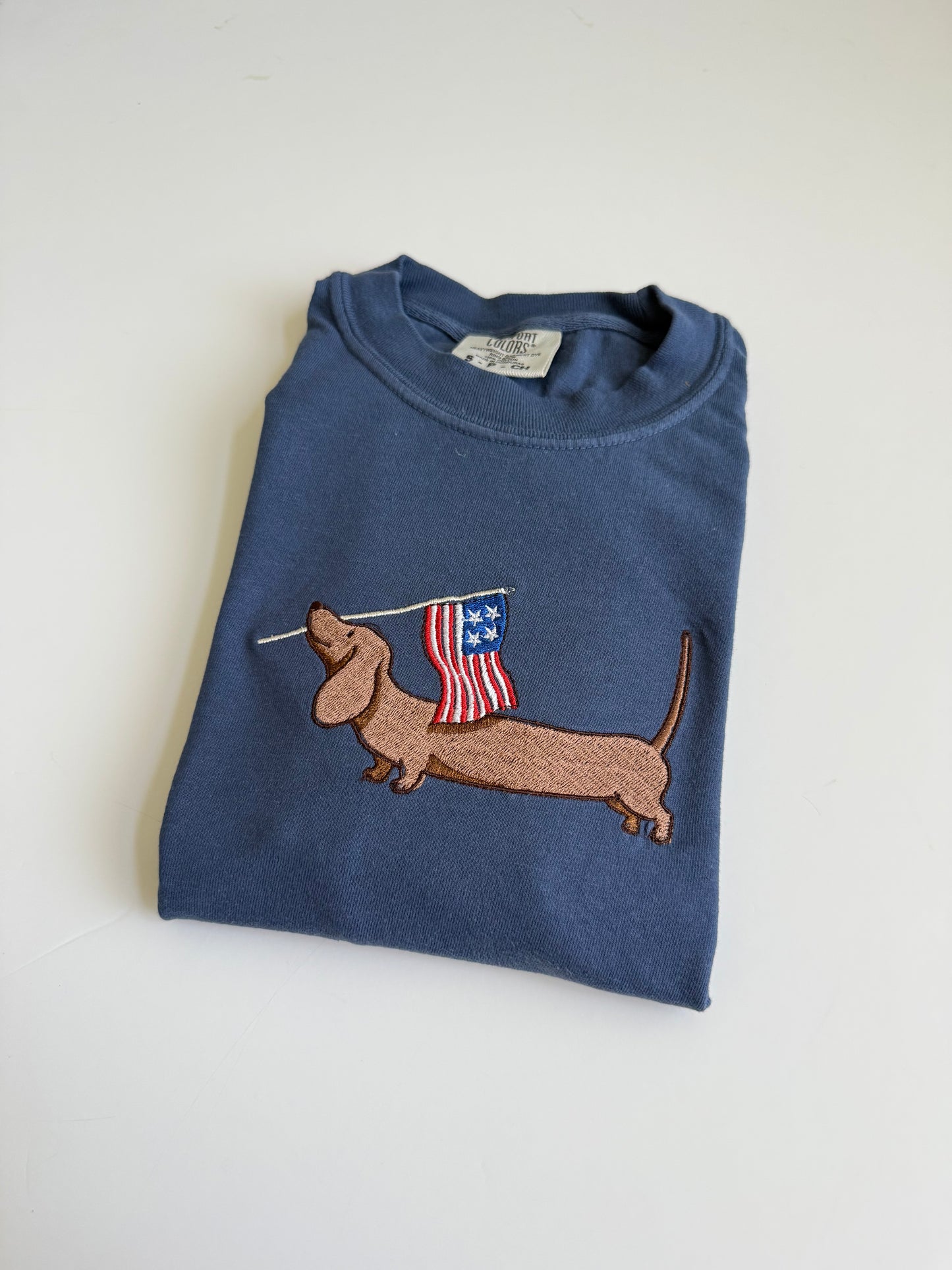 Weenie 4th of July Embroidered Tee