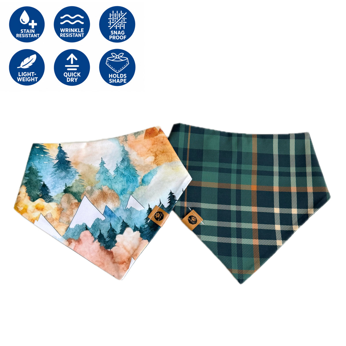 Fall Peaks Reversible Wanderproof  Rugged Bandana