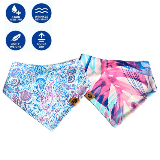 Tropical Sea Garden Wander Proof Bandana