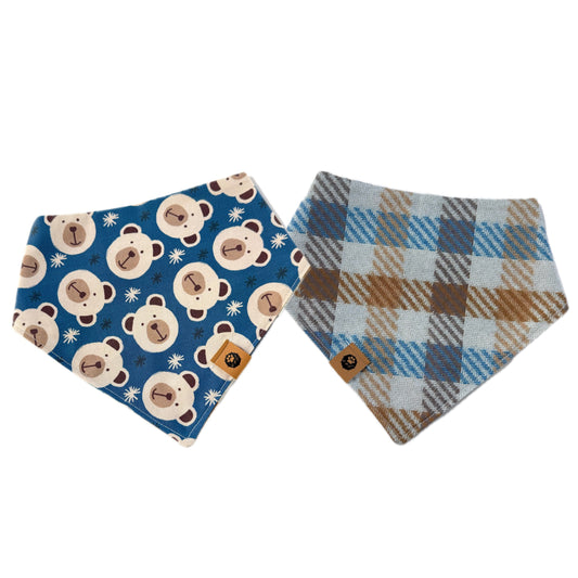 Beary Cozy Reversible Bandana