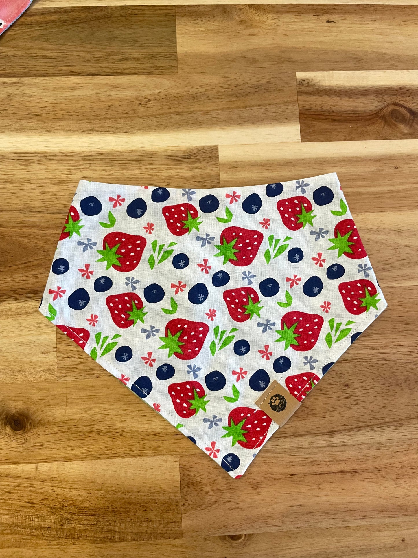 Berry Picnic Reversible Bandana