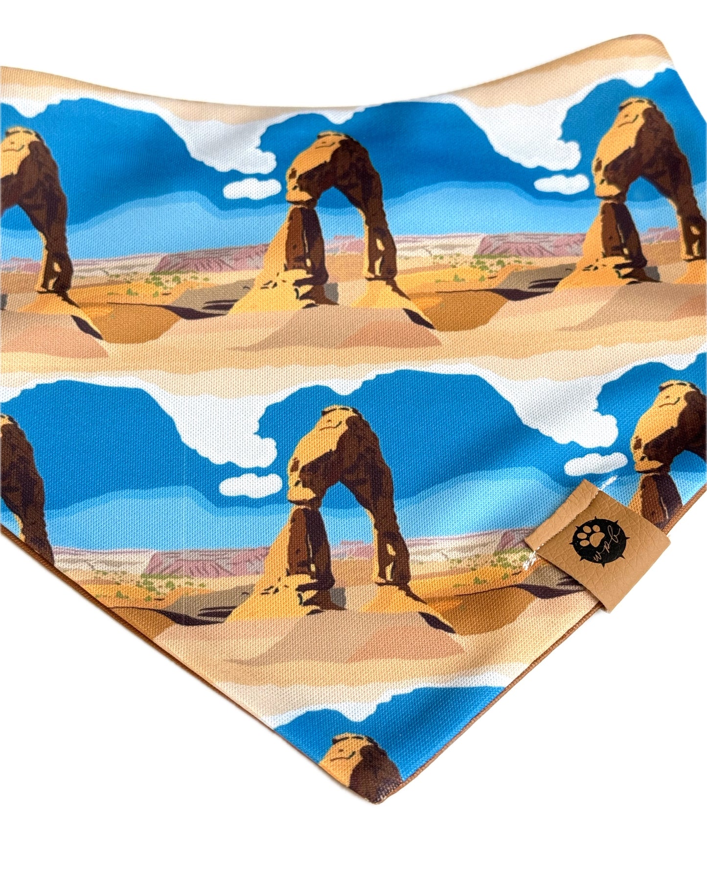 Arches Wander Proof Bandana, Hand Drawn, WPB Exlusive