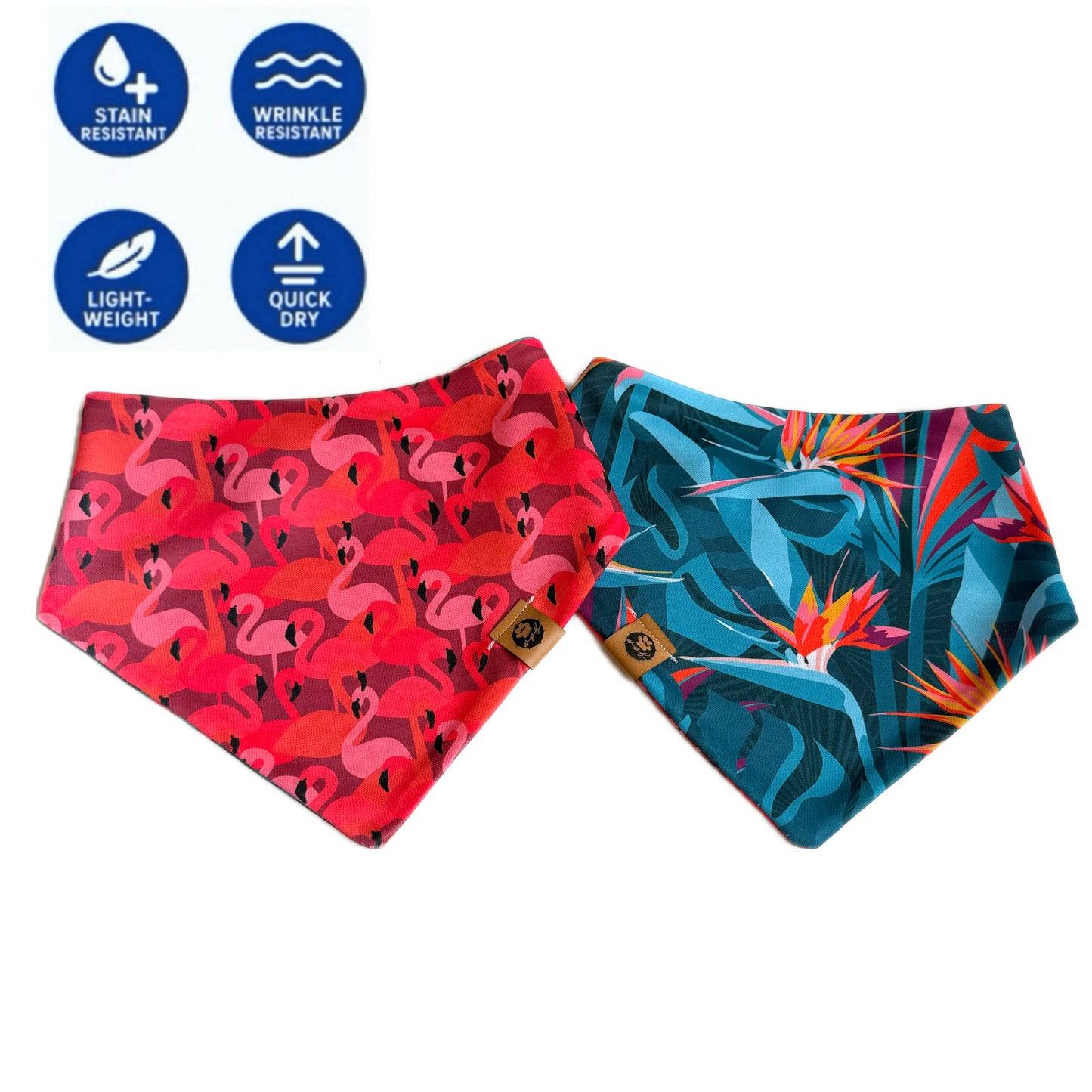 Birds of Paradise Wander Proof Bandana