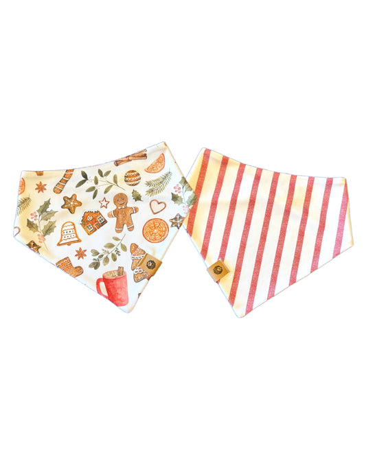 Gingerbread Reversible Adventure Proof Bandana