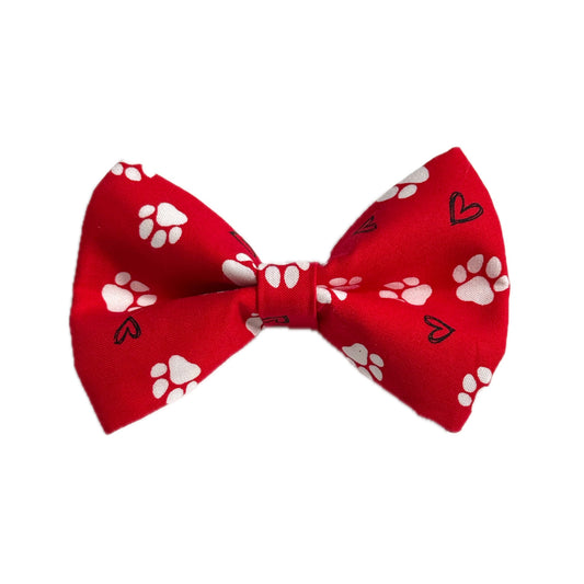 Paws & Hearts Collab Bow