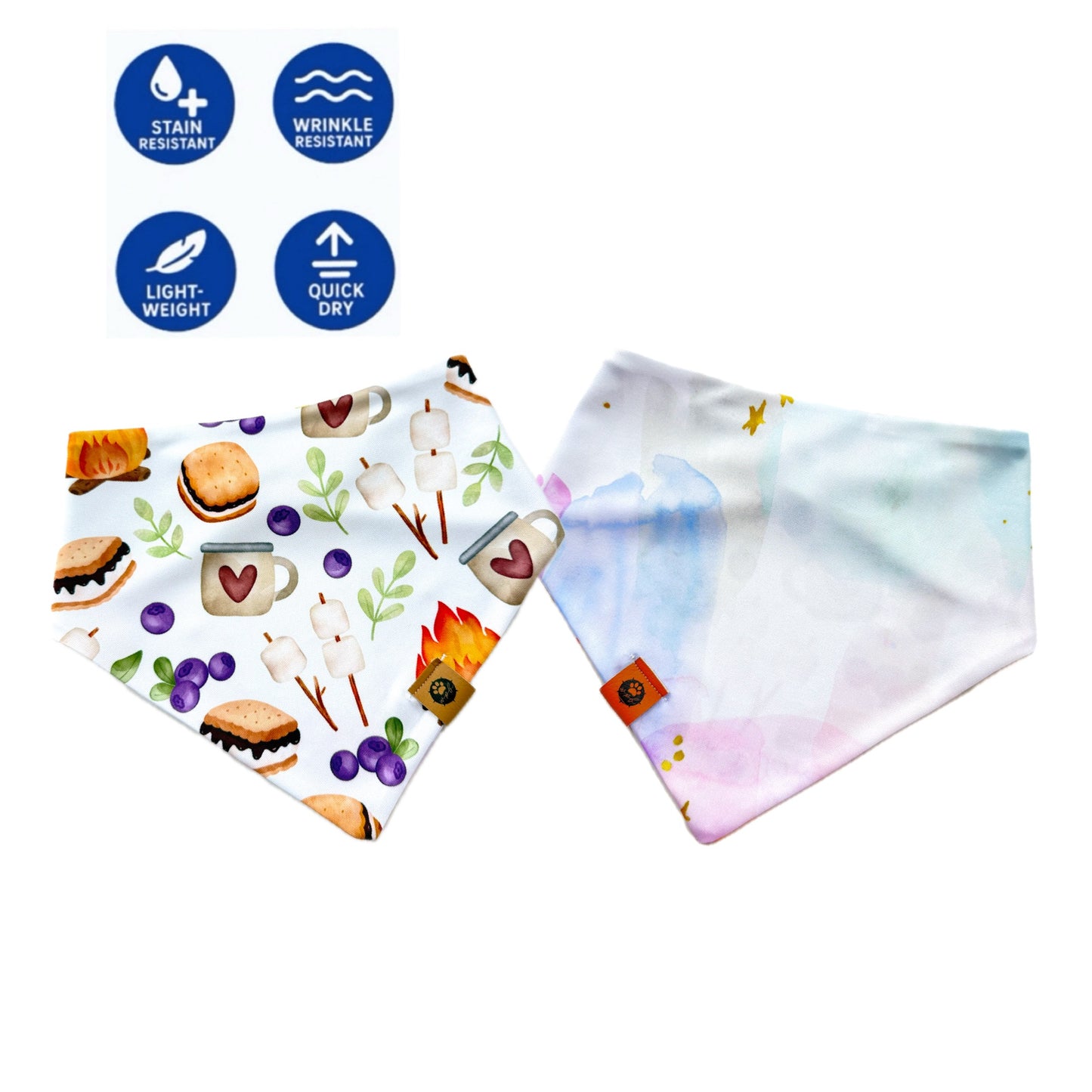 Everest’s Campfire Picnic Reversible Wander Proof Bandana