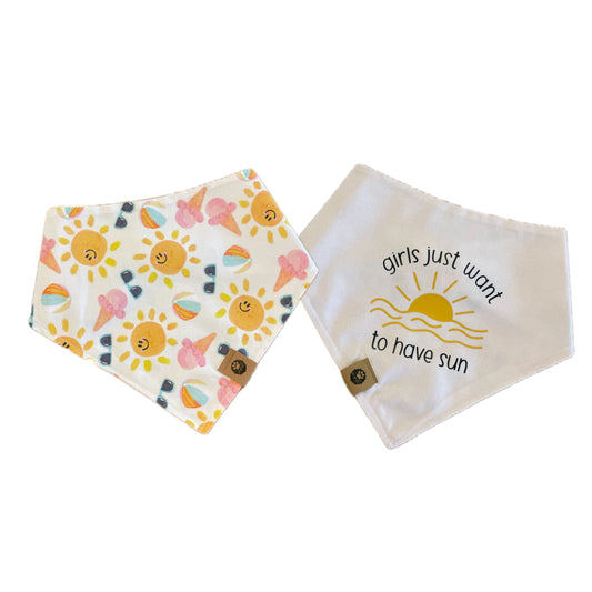 Girls Just Wanna Have Sun Reversible Bandana
