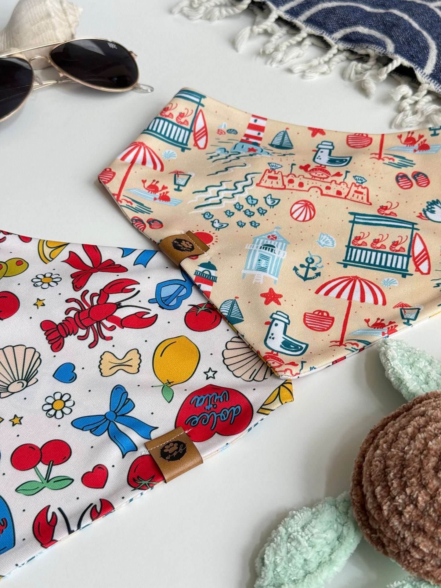 Paws on the Pier Wander Proof Bandana