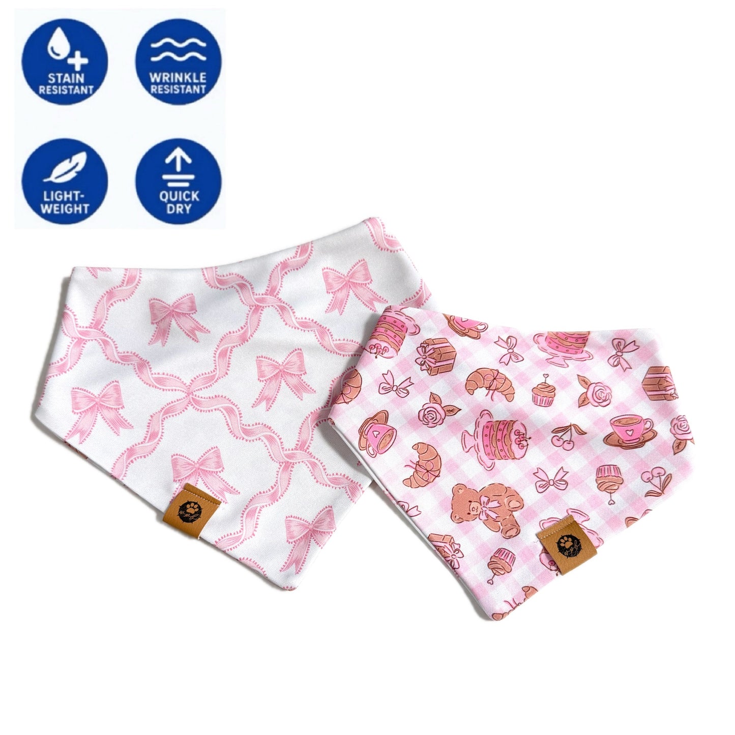Coquette Valentines Collab Reversible Wander Proof Bandana