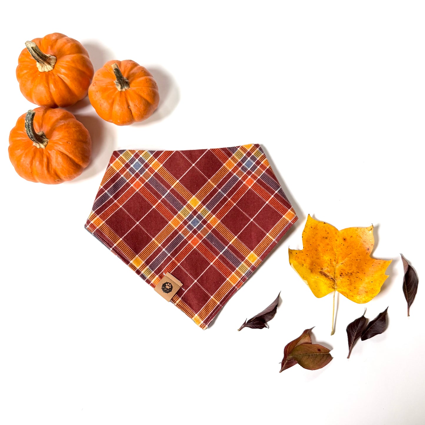 Cozy Flannel Reversible Bandana