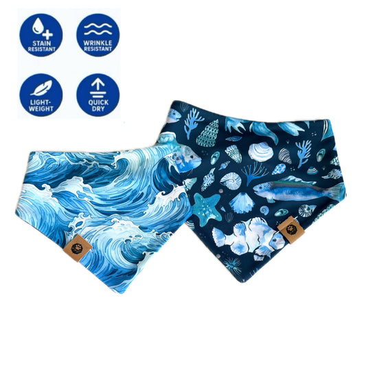 Blue Horizon Reversible Wander Proof Bandana