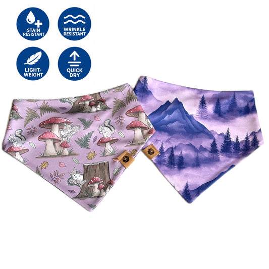 Lita of the Woodland Realm Reversible Wanderproof Bandana