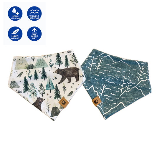 Hiking Pup Reversible Adventure Bandana