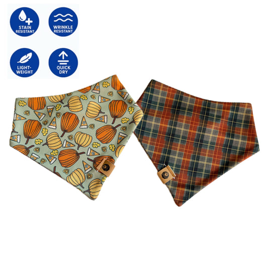 Thanksgiving Day Reversible Adventure Proof Bandana
