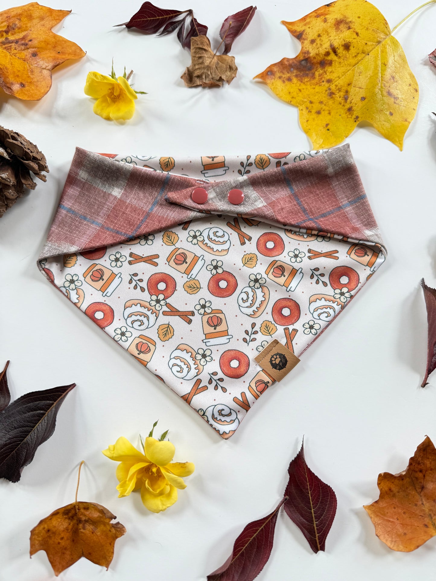 Cinnamon Spice Reversible Adventure Proof Bandana