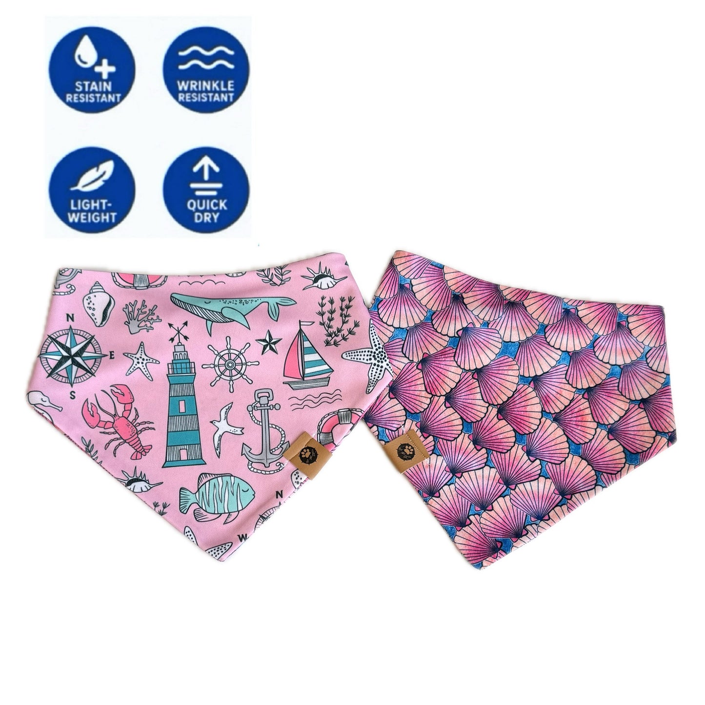 Coral Cove Reversible Wander Proof Bandana