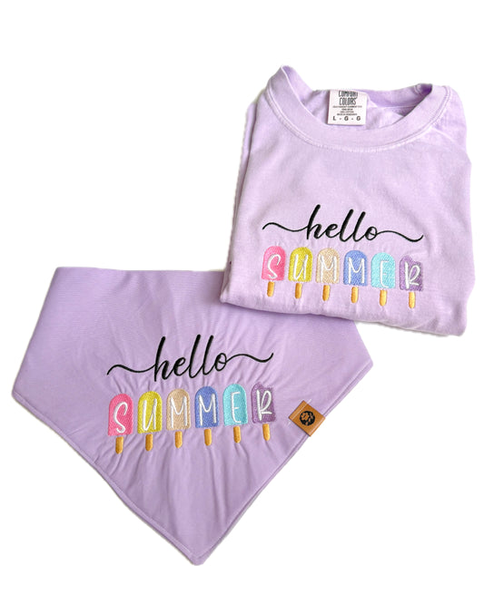 Custom Summer T-Shirt Embroidery