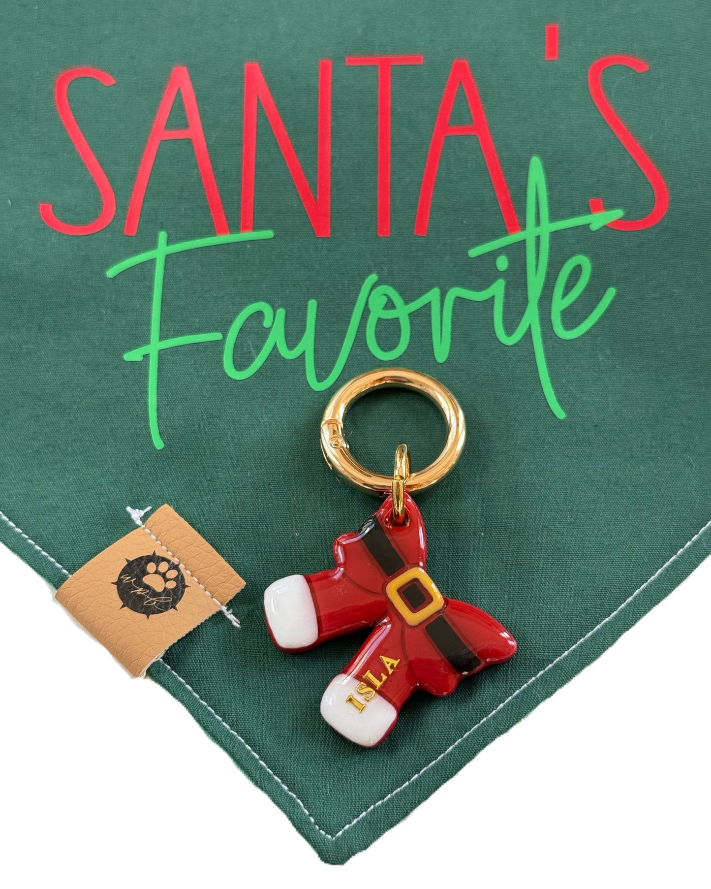 Santa’s Favorite Reversible Custom Bandana