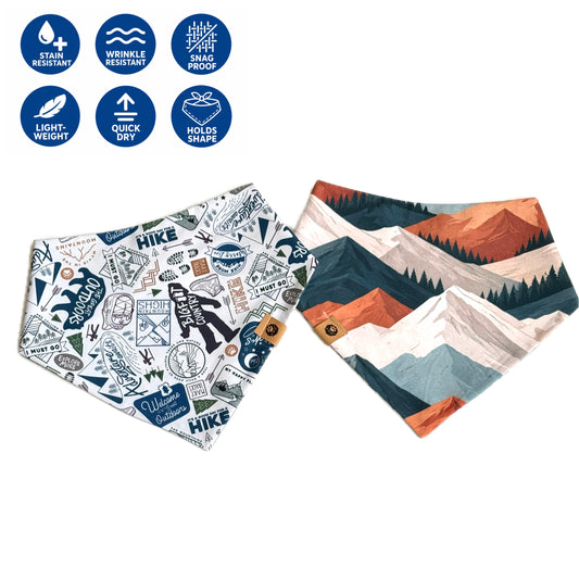 Autumn Trails Reversible Wanderproof Rugged Bandana