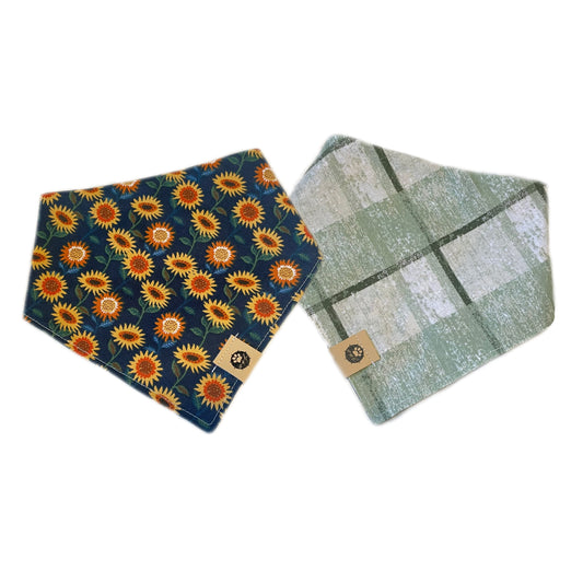 Autumn Picnic Reversible Bandana