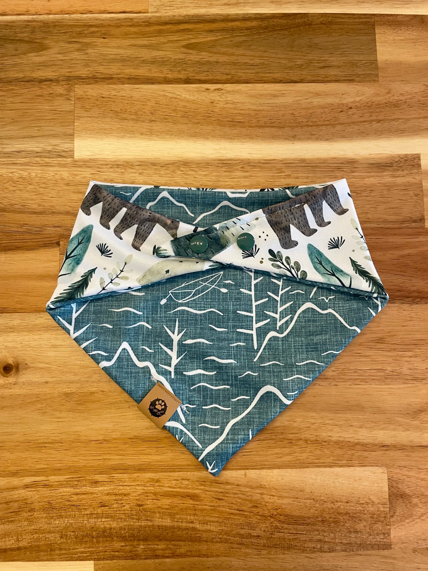 Hiking Pup Reversible Adventure Bandana