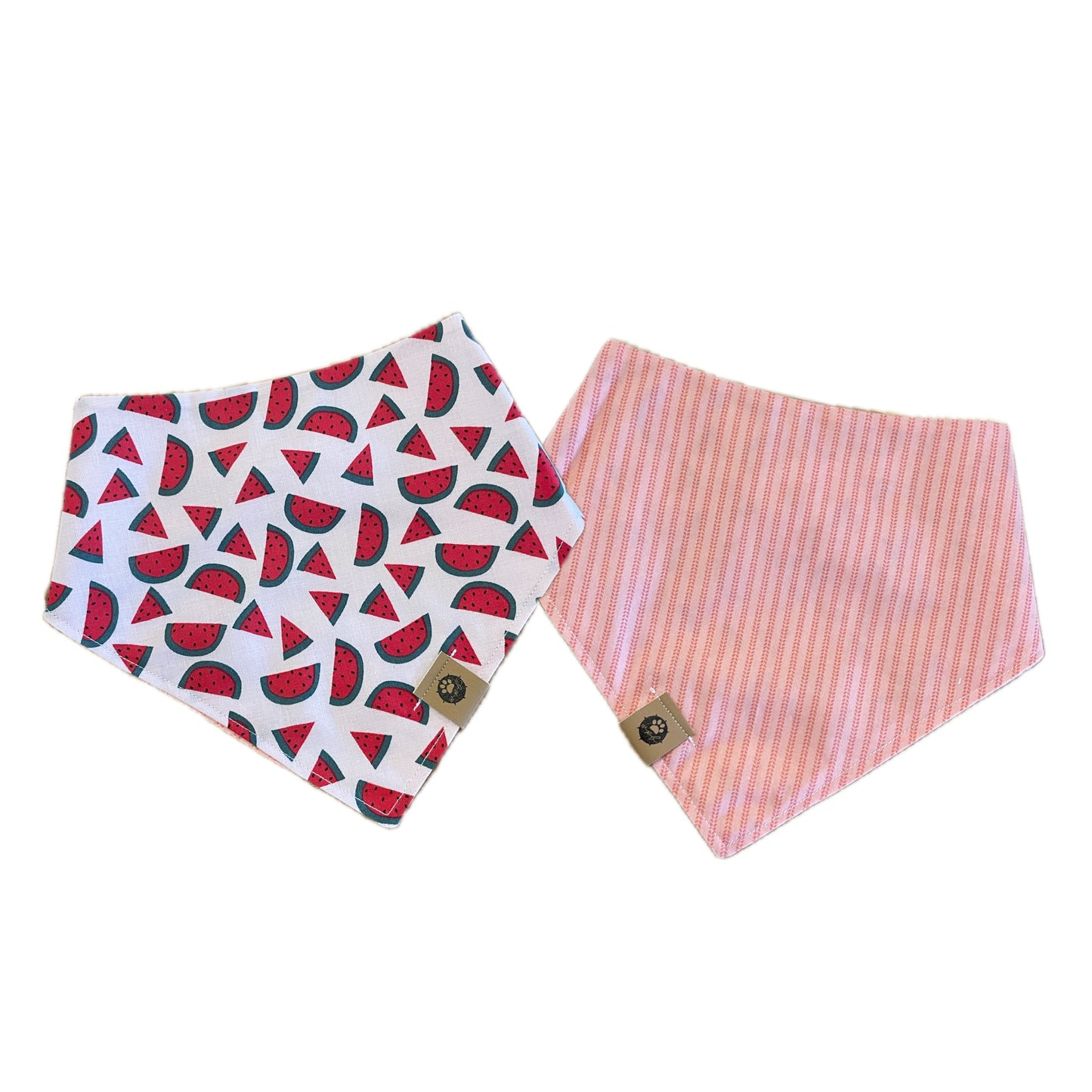 Pink Watermelons Reversible Bandana