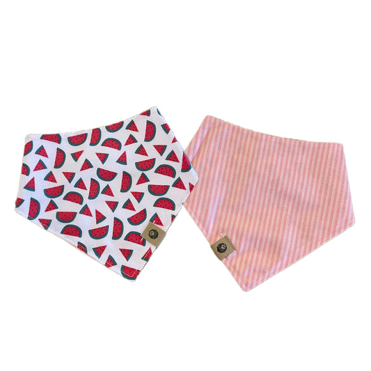 Pink Watermelons Reversible Bandana