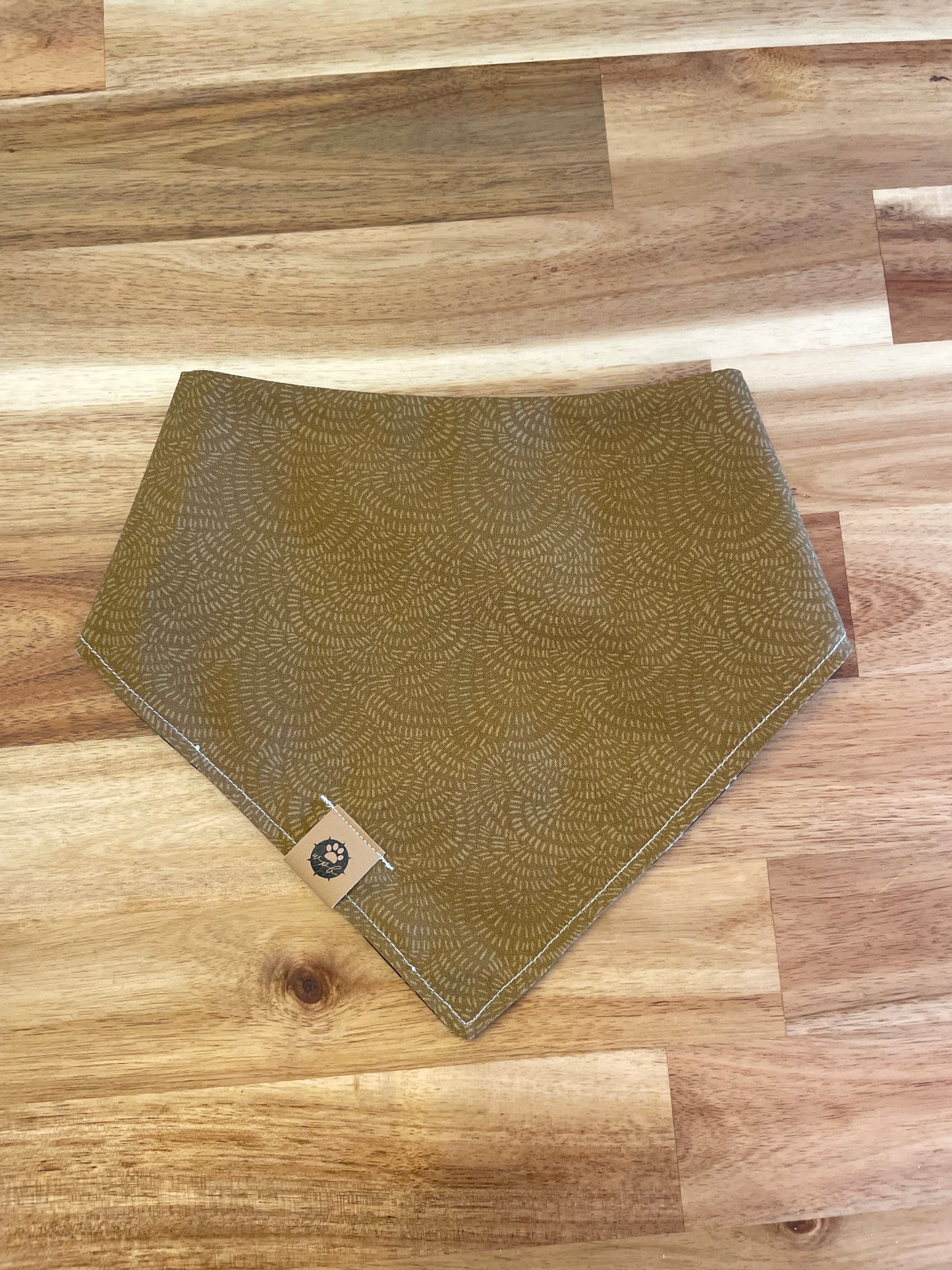Mushroom Floral Reversible Bandana