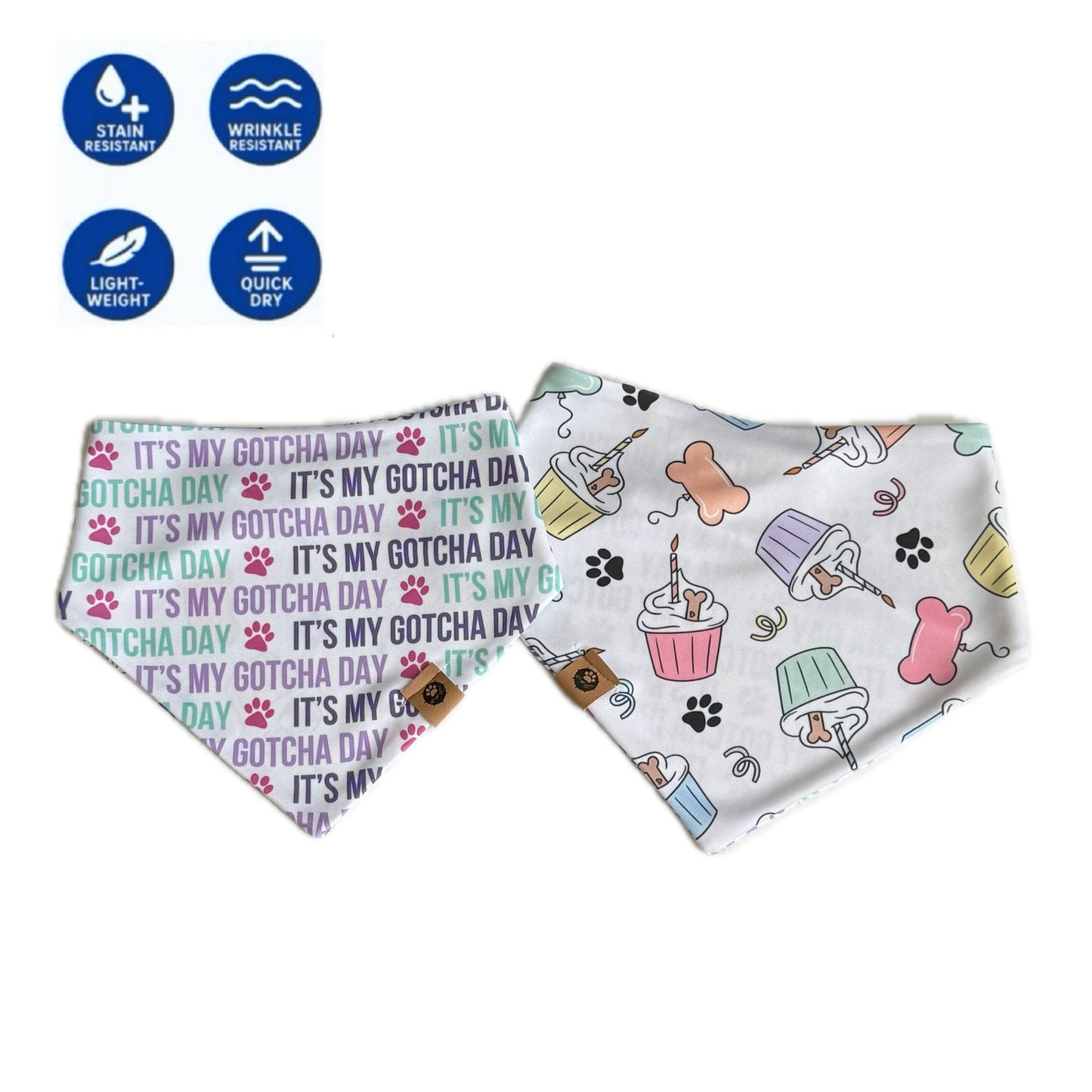 Gotcha Day Wander Proof Bandana