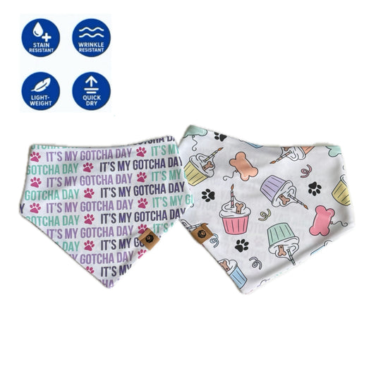 Gotcha Day Wander Proof Bandana