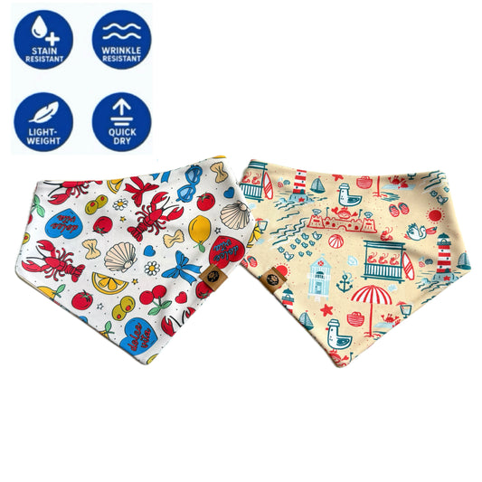 Paws on the Pier Wander Proof Bandana