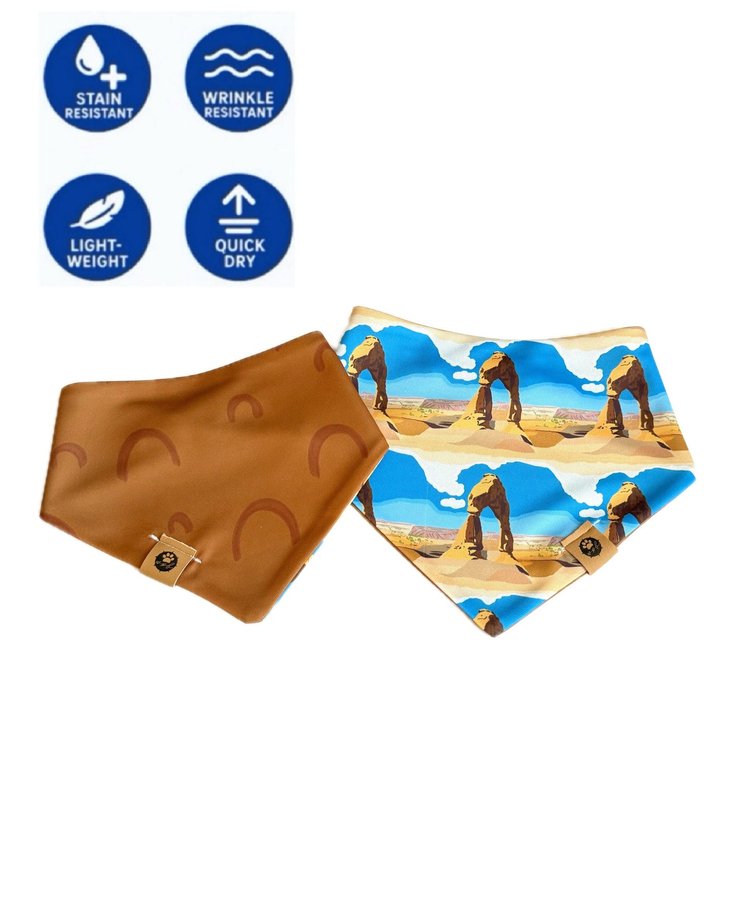 Arches Wander Proof Bandana, Hand Drawn, WPB Exlusive