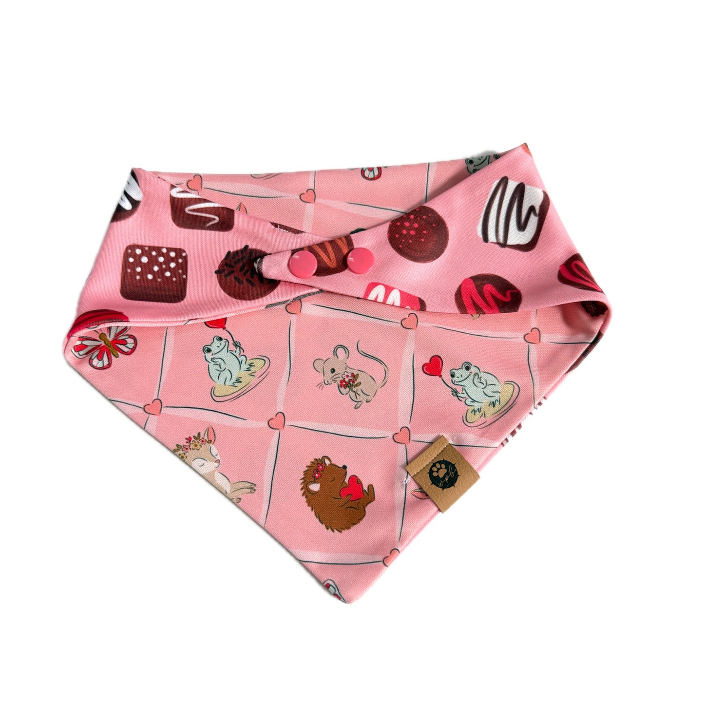 Critters and Chocolates Collab Reversible Wander Proof Bandana