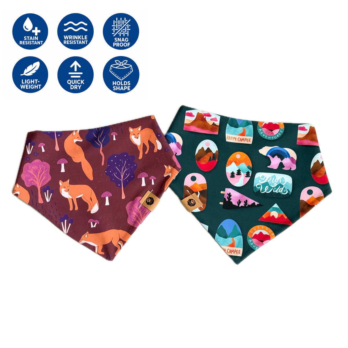 Nova’s Autumn Wanderer Reversible Wanderproof Rugged Bandana