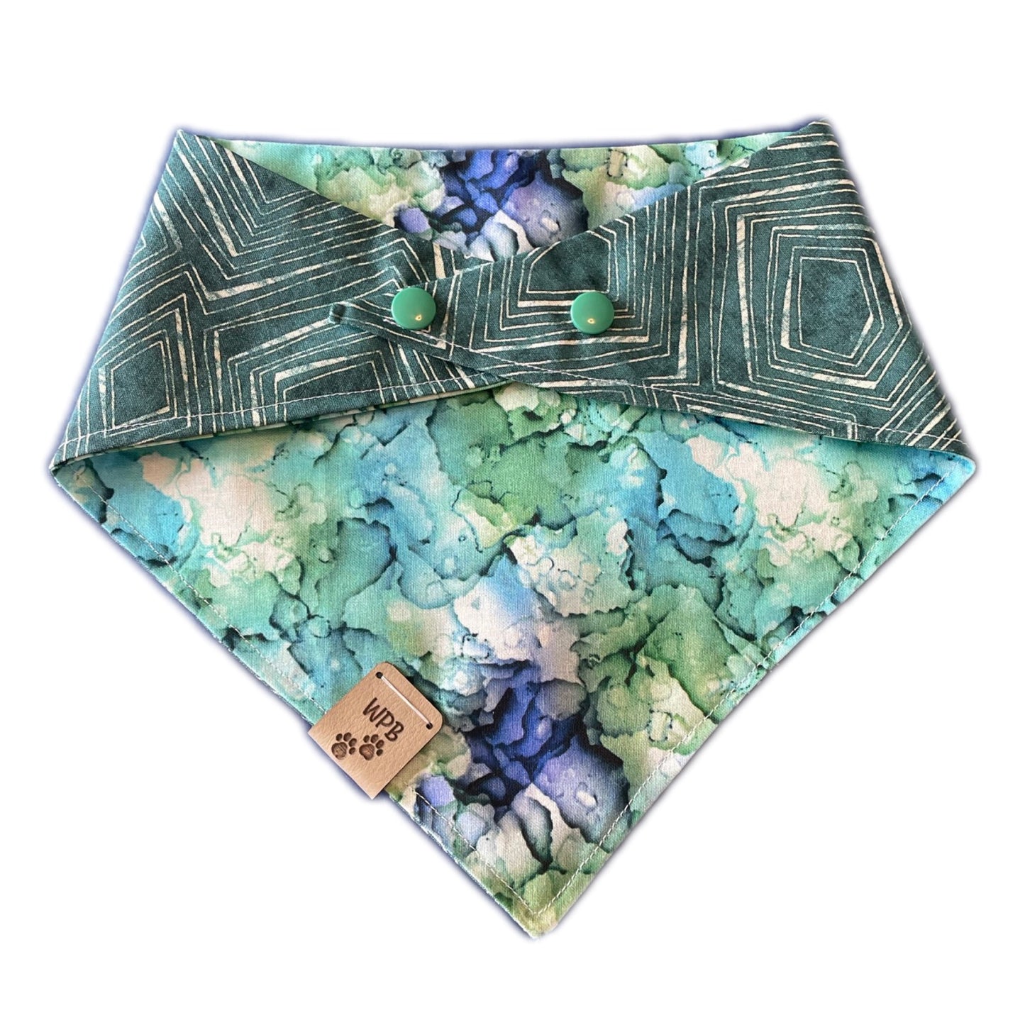 Emerald Reversible Bandana