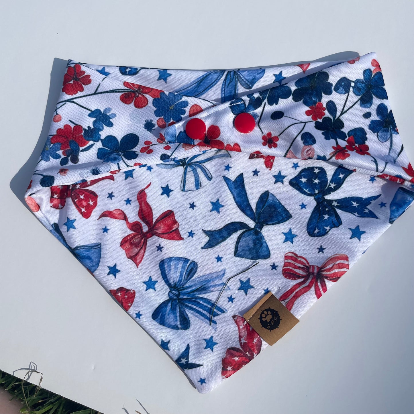 Red White + Beautiful Reversible Adventure Bandana