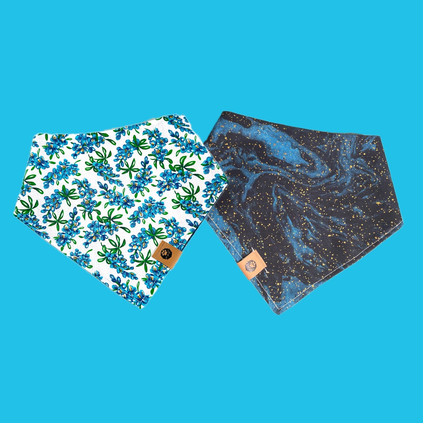 Blue Bonnets Reversible Bandana
