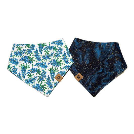 Blue Bonnets Reversible Bandana
