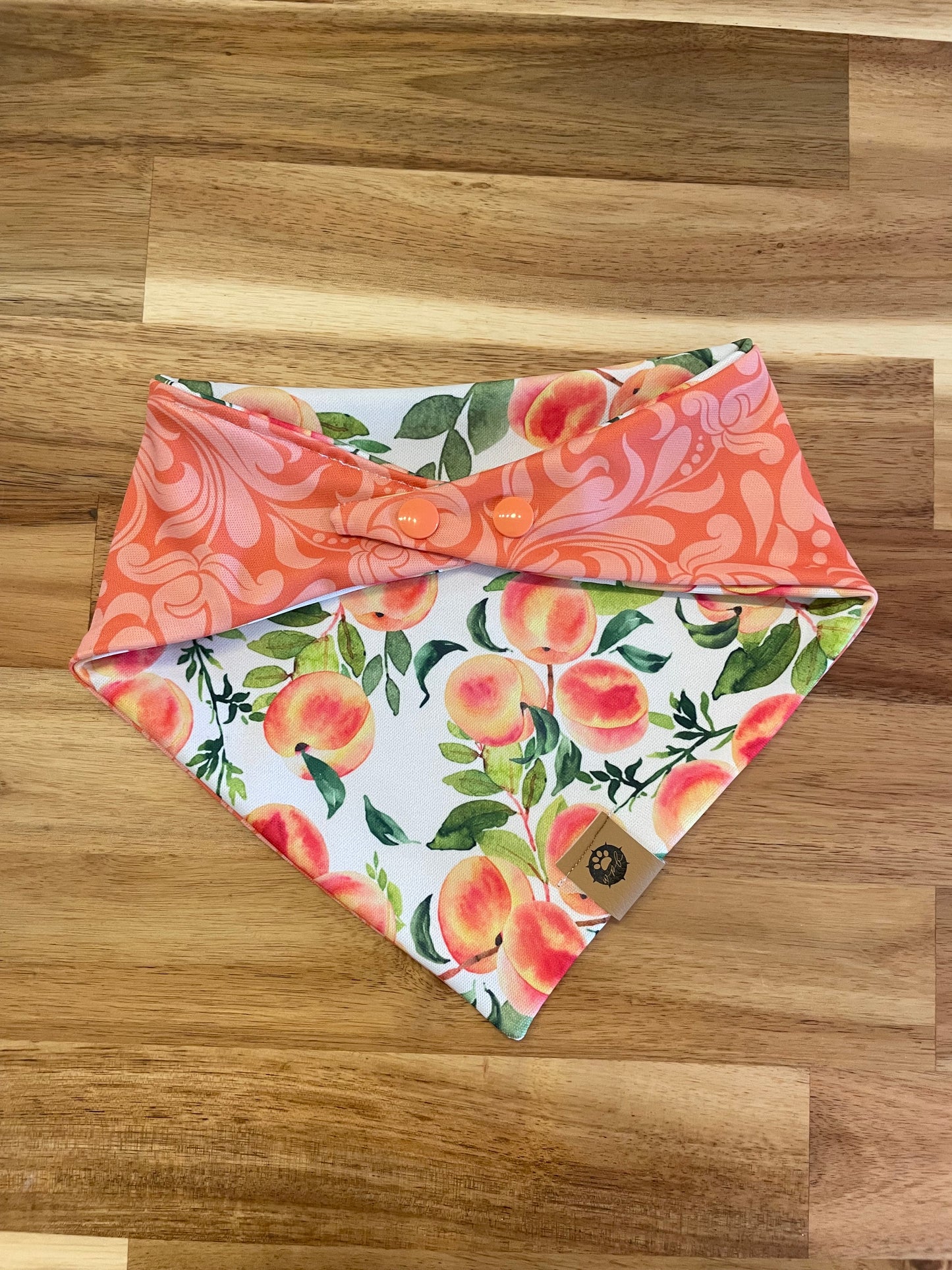 Just Peachy Reversible Adventure Bandana