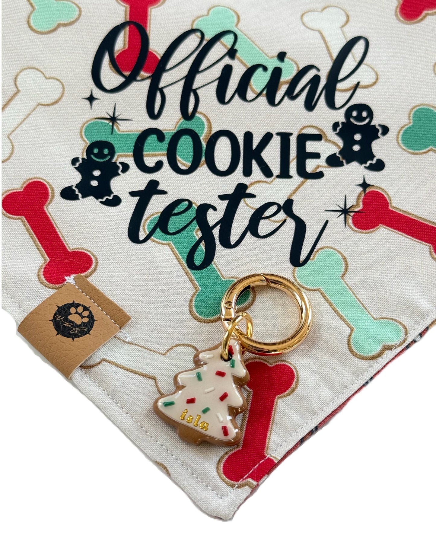Official Cookie Tester Reversible Custom Bandana